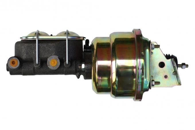 Leed Brakes Power booster kit 7 inch dual booster 1-1/8 inch bore master (Zinc) PBKT1001