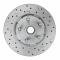 Leed Brakes Power Front Kit with Drilled Rotors and Zinc Plated Calipers FC0003-X405MX