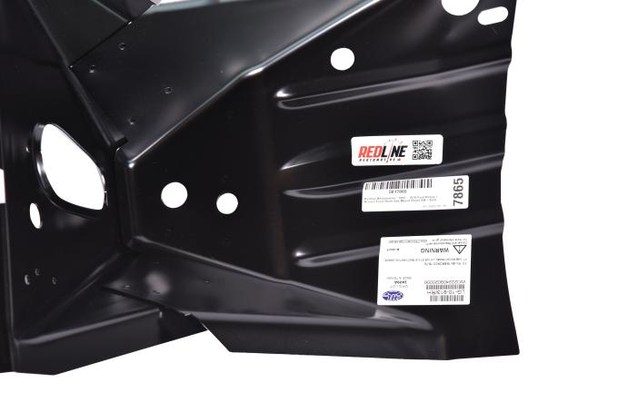 Redline Restomotive® 1965-1979 Ford Pickup / Bronco Front Right Cab Mount Panel (OE-Style Restoration Grade)