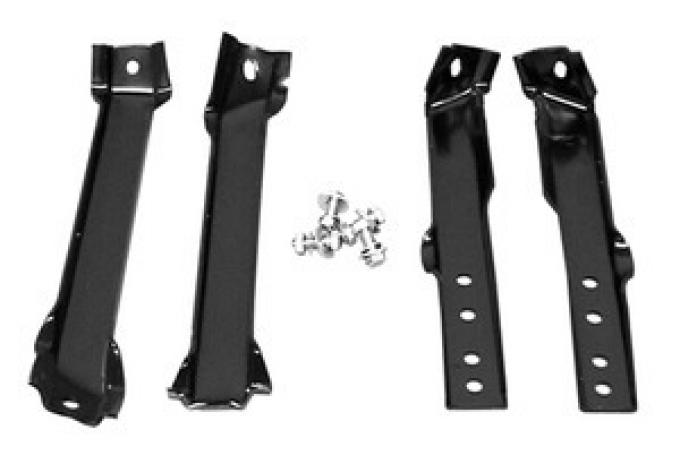 Key Parts '63-'66 Rear Bumper Bracket Kit 0848-023 B