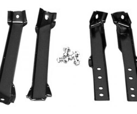 Key Parts '63-'66 Rear Bumper Bracket Kit 0848-023 B