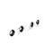 AMD Headlamp Mounting Bucket and Retainer Ring Set, 8 pcs, Chevelle El Camino Truck Suburban X141-4058-S
