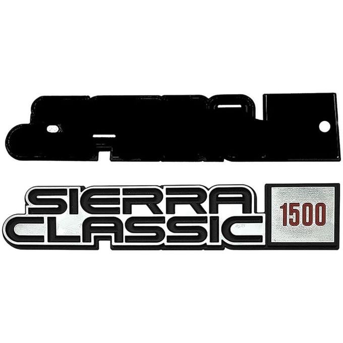 OER 1981-86 GMC C/K, 1989-91 GMC R/V Truck, SUV, Fender Emblem Set, Sierra Classic 1500 14051861