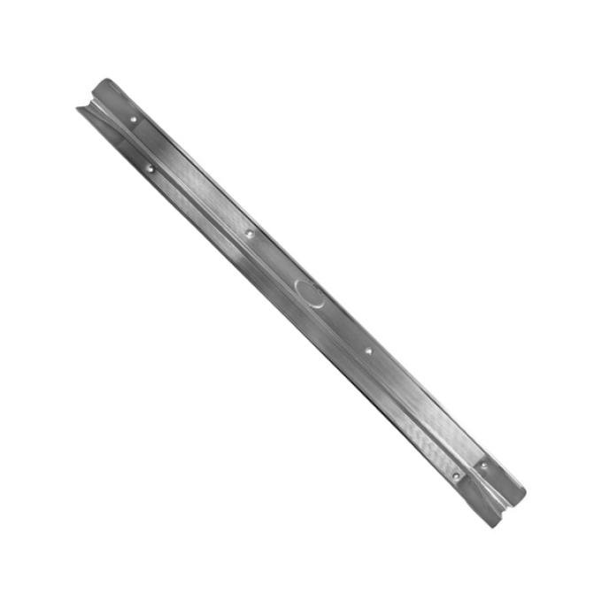 Redline Restomotive® 1968-1979 Chevrolet Chevy II / Nova 2 Door Right Sill Plate without Fisher Emblem