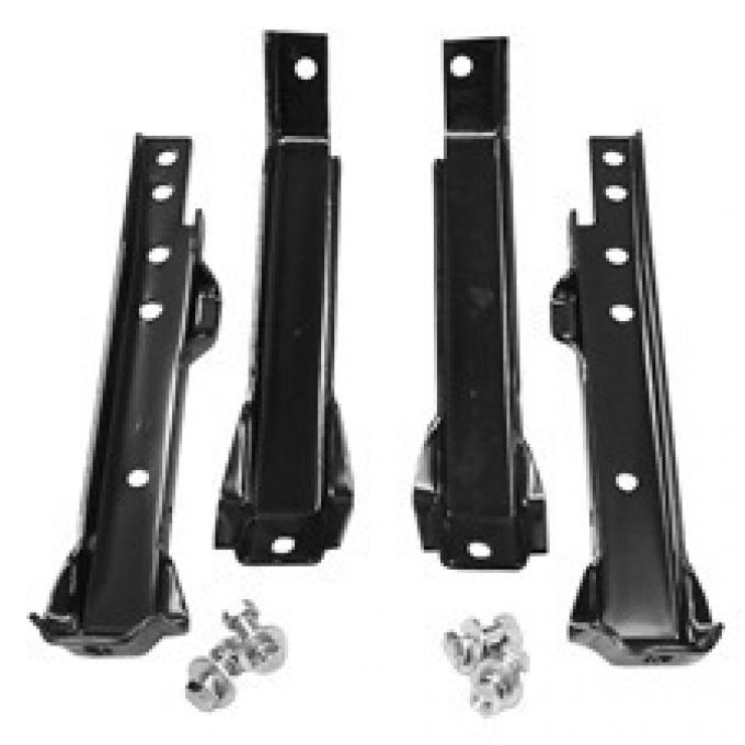 Key Parts '67-'72 Rear Bumper Bracket Kit 0849-023 B