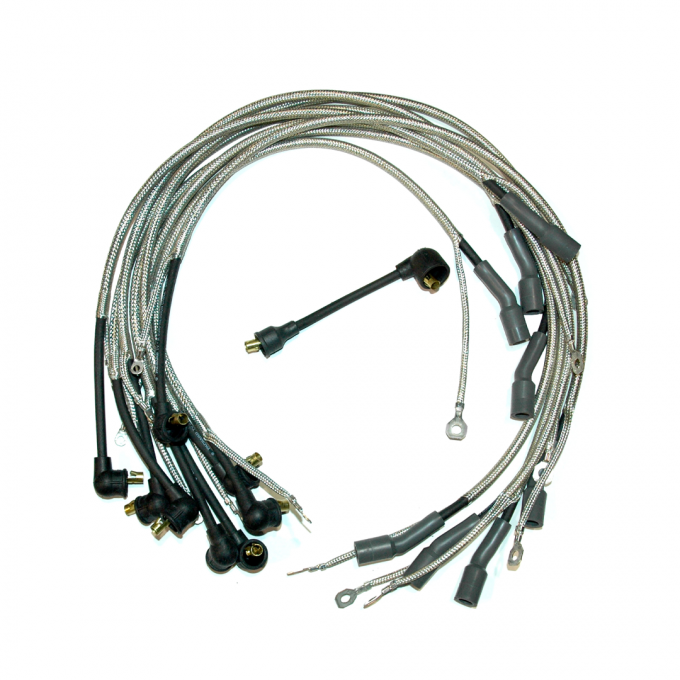 Corvette Spark Plug Wires, Big Block with Radio, 1967-1974