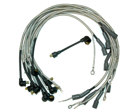 Corvette Spark Plug Wires, Big Block with Radio, 1967-1974