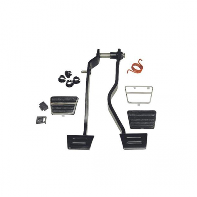 Corvette Brake and Clutch Pedal Kit, 1968-1979