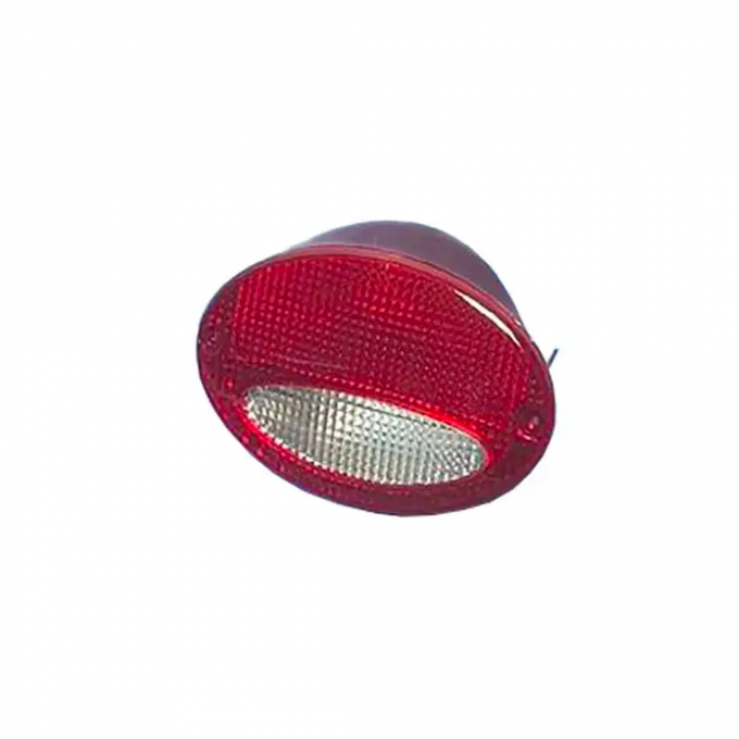 Corvette European Taillight, With Red/Clear Lens, Left, 1997-2004