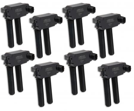 Accel Ignition Coil Gen 3 Dodge Chrysler Hemi 5.7L/6.1L/6.2L/6.4L, Dual Plug, Black 140038K-8