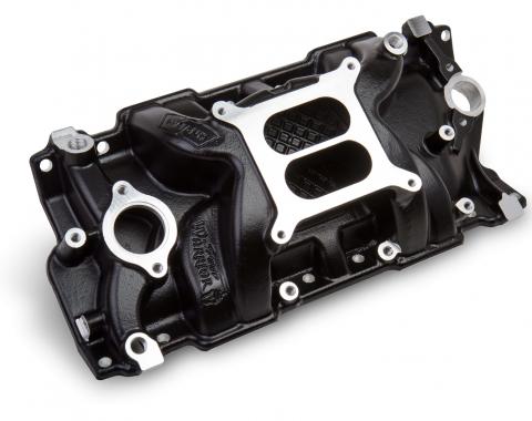 Weiand Speed Warrior Intake, Chevy Small Block V8, Black Ceramic Coated 8150BK