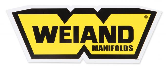 Weiand Manifolds Decal 36-301