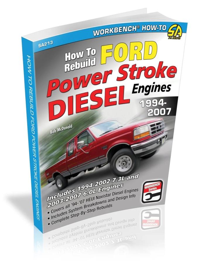 Cartech Auto Books How to Rebuild Ford Power Stroke Diesel Engines 1994-2007 SA213