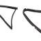 AMD Vent Window Weatherstrip Seal Kit, 2pcs, 80-86 F-Series Pickup Bronco U-KF4903