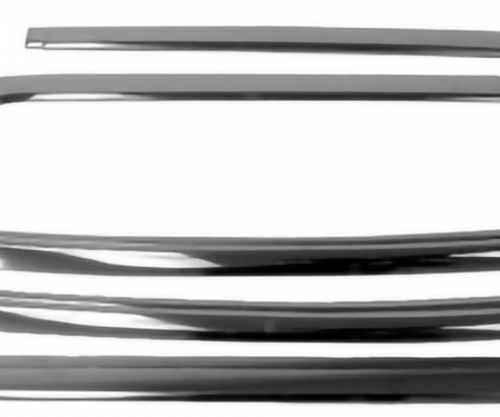 Camaro Rear Window Glass Molding Set, Coupe, 1967-1969