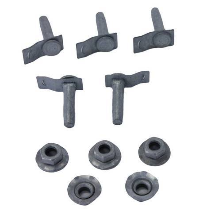 Redline Restomotive® 1967-1969 Camaro / Firebird Tail Light / Lamp Housing Mounting Stud & Nut Set