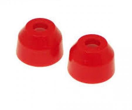 Corvette Tie Rod Dust Boots, Polyurethane Red, 1963-1996