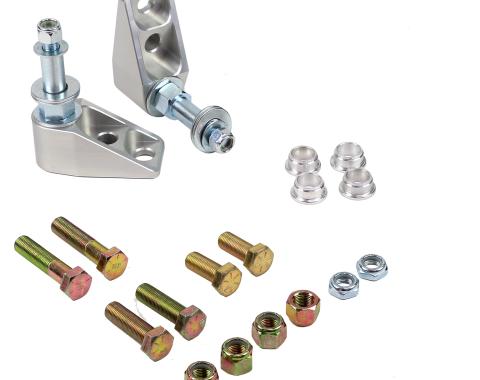 Ridetech Billet Lower Shockwave/Coil-Over mounts with Stud and hardware. Sold as Pair 90001928
