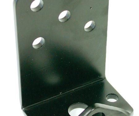 Ridetech Bolt-On under frame air spring bracket, powder coated black 90000033