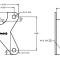 Ridetech Parallel 4-Link axle bracket, uncoated. For 3" axle housing 90000160