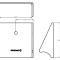 Ridetech Weld-on rear lower air spring bracket for 3" axle housing, uncoated 90000001