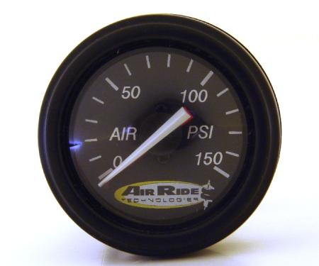 Ridetech Air Pressure Gauge, Dual Needle, Black Face - 150psi 31960003