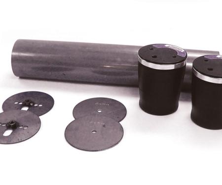 Ridetech CoolRide air spring and bracket kit, universal fitment, 3000 lb 11009502