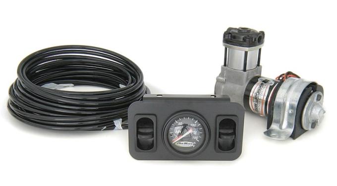 Ridetech On-Demand 2 way compressor kit with analog gauge 30131600