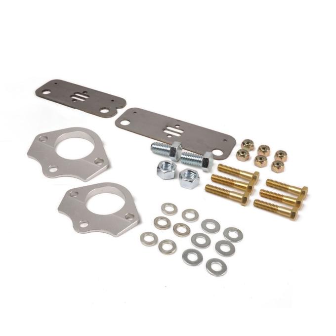 Ridetech 3 hole upper ball joint wedge plate and Shelby drop for 1964-1970 Mustang 12109520