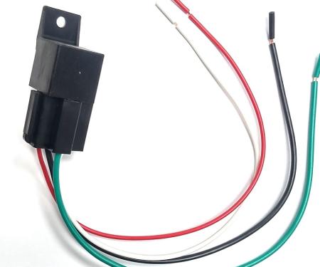 Ridetech 30 amp relay with prewired relay socket 31900022