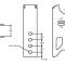 Ridetech Weld-On axle bracket for Ridetech bolt-on 4-link 70010122