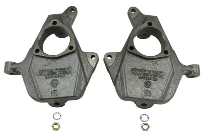 Ridetech 2" drop spindles for 1999-2006  Silverado / Sierra 1500 2WD (2007 Classic) 11389300