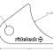 Ridetech Large rear tab for Tri Link, uncoated. For mounting upper bar to axle 90000144