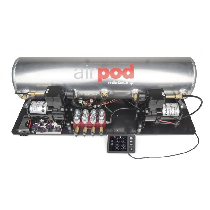 Ridetech 5 Gallon AirPod with RidePro E5 air suspension controller 30514100