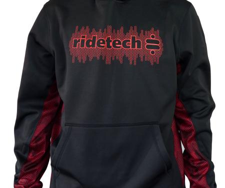 Ridetech (L) Tech Hoodie - Ridetech - Black and Red , LARGE 88083046
