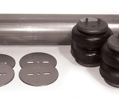 Ridetech CoolRide air spring and bracket kit, universal fitment, 4000 lb 11009500