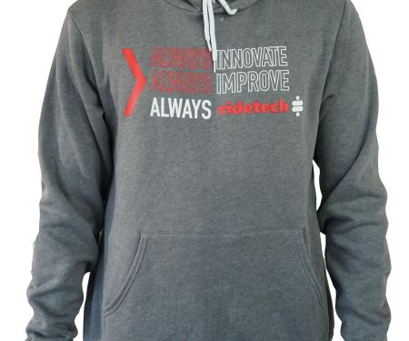 Ridetech (S) Hoodie - Ridetech - Dark Grey , SMALL 88083050
