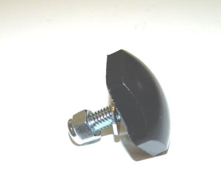 Ridetech 1/2" tall bump stop, polyurethane with 3/8" stud, nut and washer 90001082