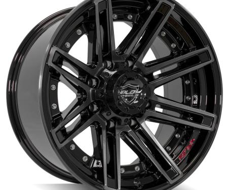4PLAY Wheels 4P08 - 4PLAY Gen2 4P08 20x10 8x170mm -24et in Brushed Black 4P08-20100-8170-24BBT