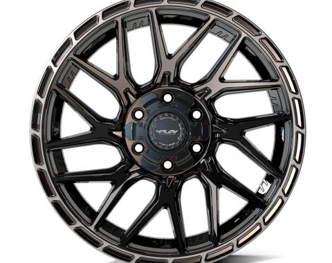 4PLAY Wheels 4PS28 - 4PLAY Sport2.0 4PS28 Gloss Black w/ Brushed Face & Tinted Clear 4PS28-17090-5D55-6BBT