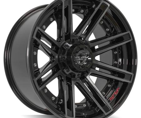 4PLAY Wheels 4P08 - 4PLAY Gen2 4P08 20x10 6x135mm & 6x5.5" -18et in Brushed Black 4P08-20100-6D55-18BBT