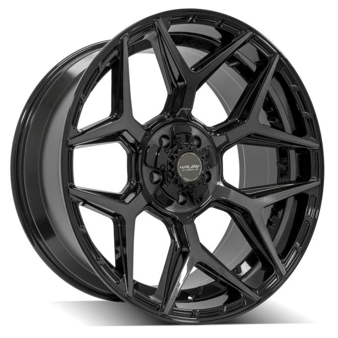 4PLAY Wheels 4P06 - 4PLAY Gen3 4P06 22x10 5x5" & 5x5.5" -18et in Brushed Black 4P06-22100-5D55-18BBT