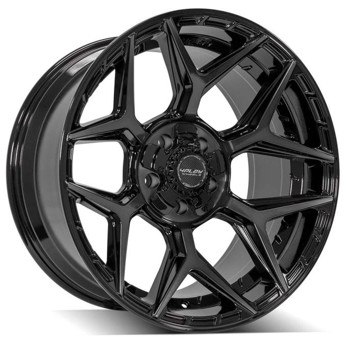 4PLAY Wheels 4P06 - 4PLAY Gen3 4P06 20x10 5x5" & 5x5.5" -18et in Brushed Black 4P06-20100-5D55-18BBT
