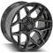 4PLAY Wheels 4P06 - 4PLAY Gen3 4P06 20x10 6x135mm & 6x5.5" -18et in Brushed Black 4P06-20100-6D55-18BBT