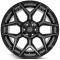 4PLAY Wheels 4P06 - 4PLAY Gen3 4P06 22x12 6x135mm & 6x5.5" -44et in Brushed Black 4P06-22120-6D55-44BBT