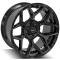 4PLAY Wheels 4P06 - 4PLAY Gen3 4P06 20x10 5x5" & 5x5.5" -18et in Brushed Black 4P06-20100-5D55-18BBT