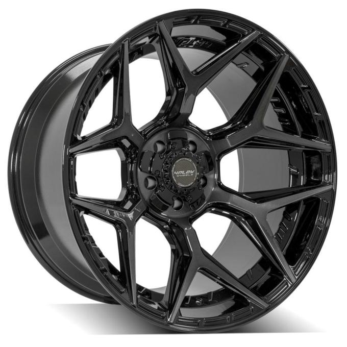 4PLAY Wheels 4P06 - 4PLAY Gen3 4P06 22x12 5x5" & 5x5.5" -44et in Brushed Black 4P06-22120-5D55-44BBT