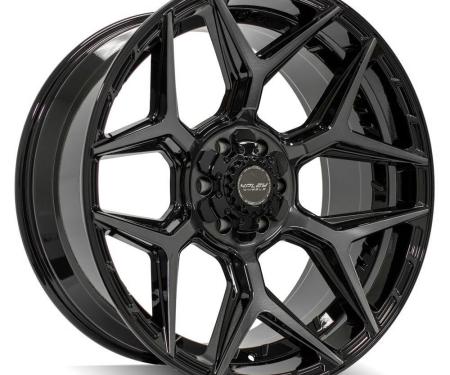 4PLAY Wheels 4P06 - 4PLAY Gen3 4P06 22x10 6x135mm & 6x5.5" -18et in Brushed Black 4P06-22100-6D55-18BBT
