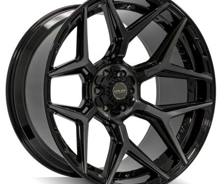 4PLAY Wheels 4P06 - 4PLAY Gen3 4P06 24x12 6x135mm & 6x5.5" -44et in Brushed Black 4P06-24120-6D55-44BBT
