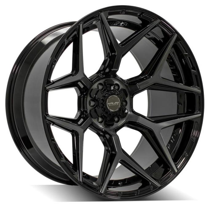 4PLAY Wheels 4P06 - 4PLAY Gen3 4P06 24x12 6x135mm & 6x5.5" -44et in Brushed Black 4P06-24120-6D55-44BBT